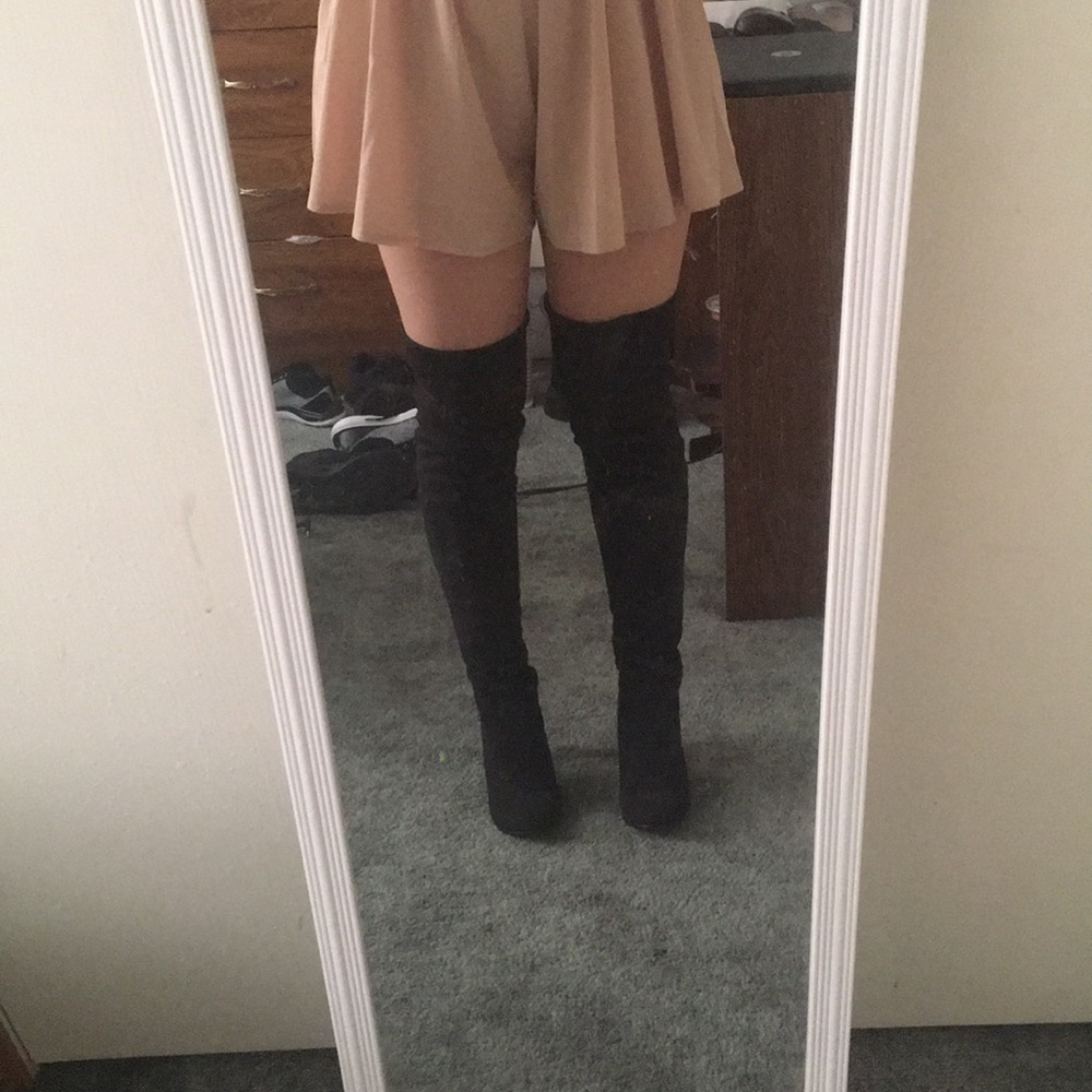 Knee high boots